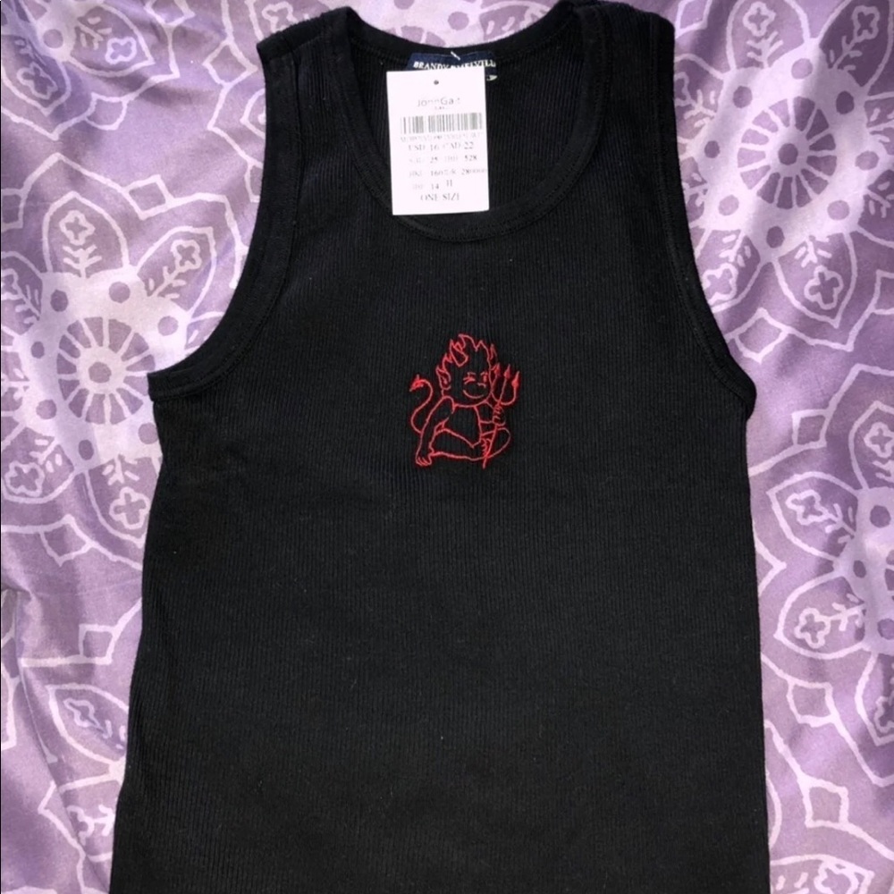 Baby devil brandy Melville top